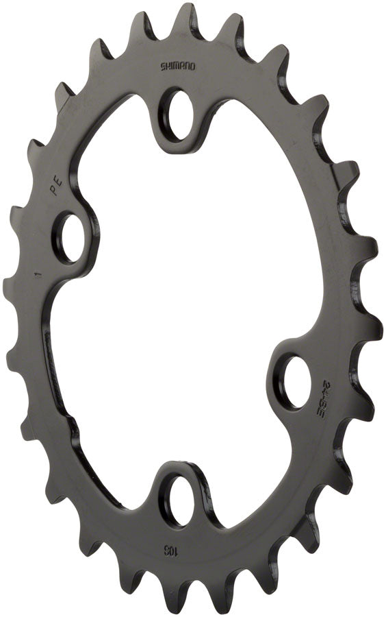 Shimano Deore FC-M6000 Chainring - 24t 10-Speed Asymmetric BCD