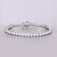 10.00 Carat Lab Grown Diamond Tennis Bracelet in 14K White Gold