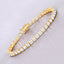 Bracelet en diamant cultivé en laboratoire de 10,00 carats en or jaune 14K