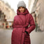 Premium Hooded Long Cotton Padded Overcoat for Women