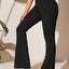 Full Size High-Waist Flare Active Pants