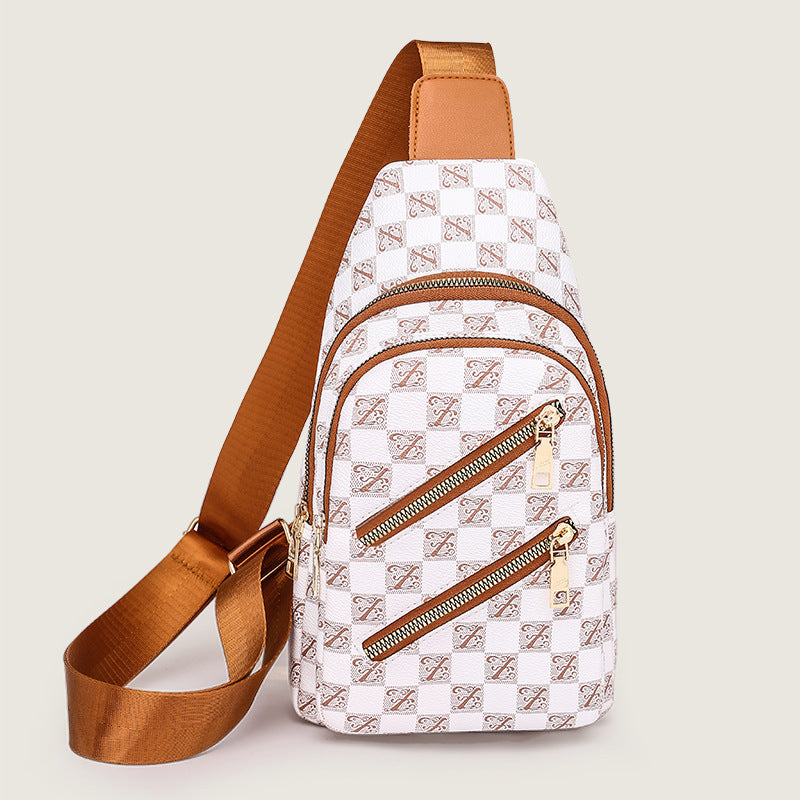 Large Capacity Casual PU Leather Travel Backpack