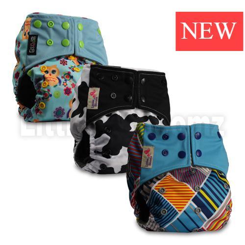 Modern Luxury Printed Washable Cloth Diaper Set