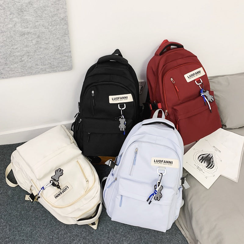 Sac à dos étudiant polyvalent grande capacité