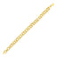 14k Yellow Gold Lite Charm Bracelet - 8.0 mm