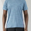 T-shirt actif à col rond et manches courtes pour hommes grandes tailles