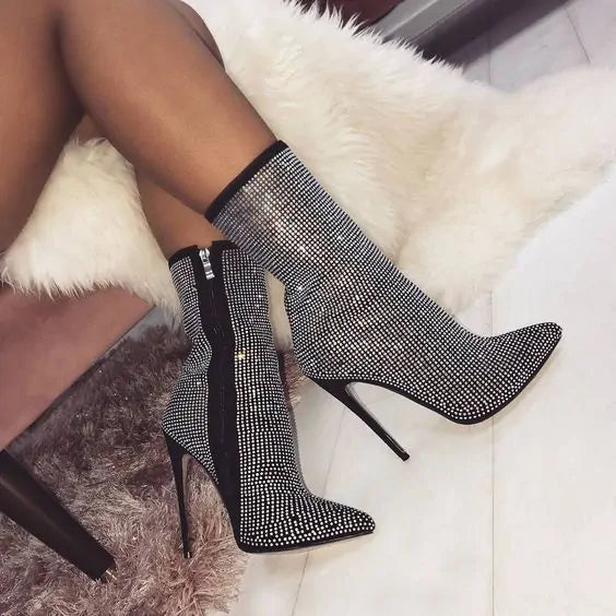 Botas de Tobillo para Mujeres de Talla Grande - Comodidad Elegante para Cada Ocasión