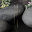 14k Yellow Gold Diamond-Cut Bead Chain - 1.0mm