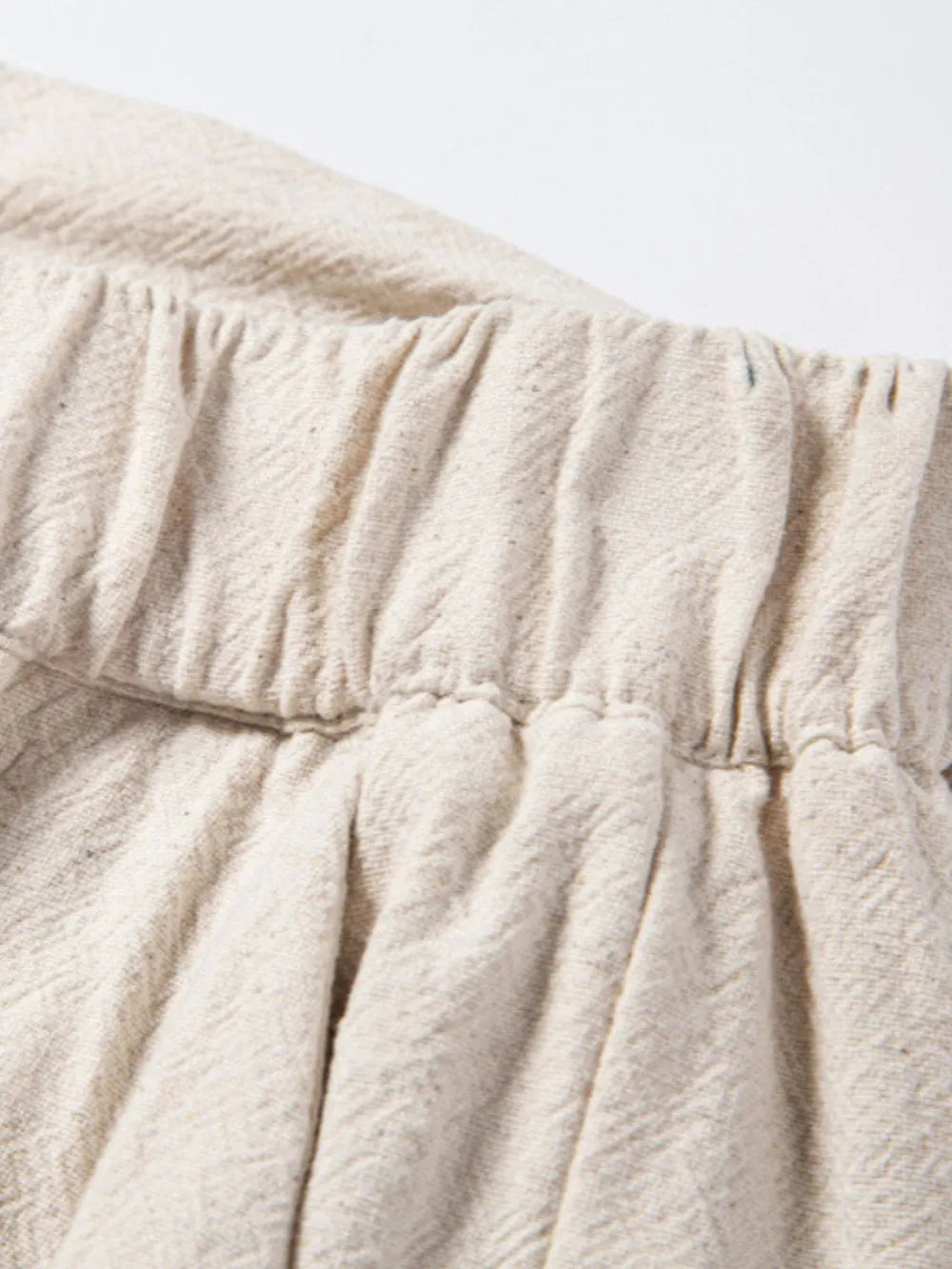 Pantalons droits à cordon pour hommes