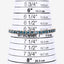 Bracelet en diamant bleu véritable de 12,95 carats en or jaune 14K