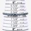 Pulsera de tenis de diamantes azules genuinos de 14.33 quilates en oro amarillo de 14K