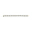 Bracelet de tennis en or jaune 18K avec diamants et saphirs bleus - 7 pouces