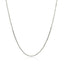 Cadena Octagonal Box de Oro Blanco de 14k - 1.00 mm