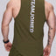 Camiseta Activa de Cuello Redondo para Hombre en Tallas Grandes con Letras