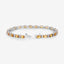 Pulsera de Zafiro Naranja y Diamante de 12.33 Quilates