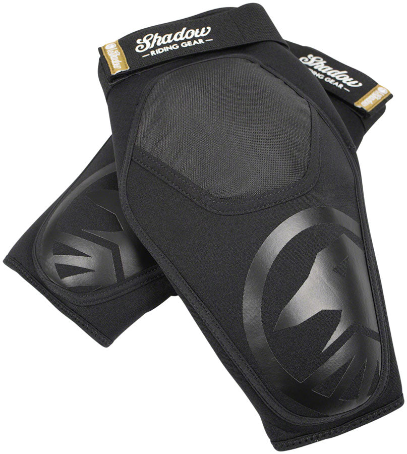 Les genouillères Super Slim V2 de The Shadow Conspiracy - Noir Large