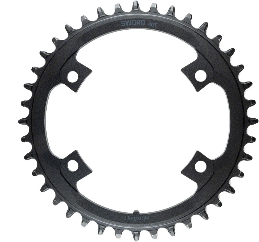 microSHIFT Sword Chainring - 40t 110 Asym BCD for 1x 9/10-Speed