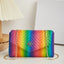 Trousse de maquillage élégante à contraste de couleurs pour le voyage