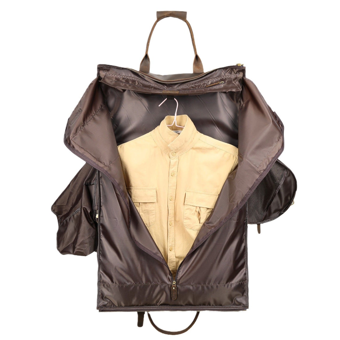 Bolso de Viaje de Cuero Premium de Mano