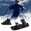 Mini Portable Outdoor Ski Boots with Adjustable Straps