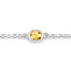 Bracelet en argent sterling .925 de 1,83 carat avec pierres multi-stones