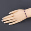 Pulsera de Amatista Genuina de 4.00 Quilates en Plata Esterlina .925