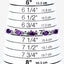 Pulsera de Amatista Genuina de 4.00 Quilates en Plata Esterlina .925