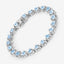 10.50 Carat Genuine Blue Topaz Sterling Silver Bracelet