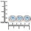 10.50 Carat Genuine Blue Topaz Sterling Silver Bracelet