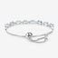 Bracelet en argent sterling avec topaze bleue véritable de 7,60 carats