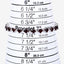 11.62 Carat Genuine Garnet & White Diamond Sterling Silver Bracelet
