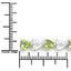6.74 Carat Genuine Peridot & Diamond Sterling Silver Bracelet