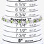 6.74 Carat Genuine Peridot & Diamond Sterling Silver Bracelet