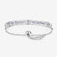 Bracelet en argent sterling .925 avec tanzanite véritable de 1,10 carat