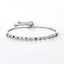 Pulsera de Zafiros Múltiples de 0.88 Quilates en Plata Esterlina .925