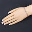 Pulsera de Zafiros Múltiples de 0.88 Quilates en Plata Esterlina .925