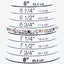 Pulsera de Zafiros Múltiples de 0.88 Quilates en Plata Esterlina .925