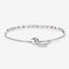 Pulsera de Rubí Genuino de 0.88 Quilates en Plata Esterlina .925