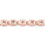 Pulsera de plata esterlina de morganita genuina de 1.35 quilates