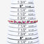Elegant Ruby and Diamond Sterling Silver Bracelet