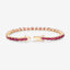 9.18 Carat Genuine Ruby 10K Yellow Gold Bracelet