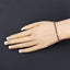 Pulsera de Zafiro Azul Genuino de 3.13 Quilates en Oro Amarillo de 14K