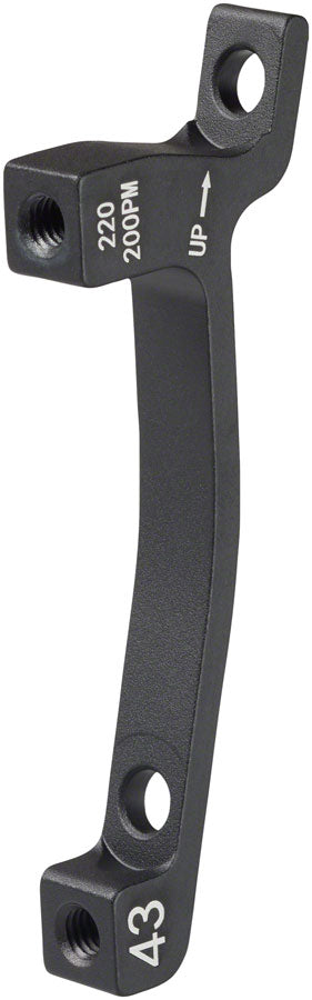 Adaptador de freno de disco de montaje en poste Hayes para rotor de 220 mm