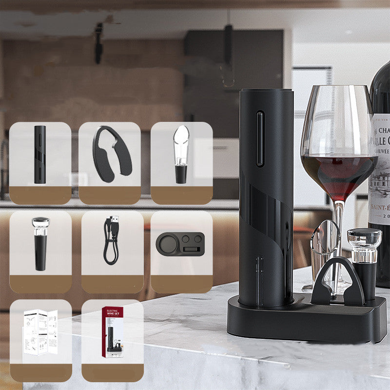 Qier USB Rechargeable Electric Bottle Opener