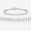 7.00 Carat Lab Grown Diamond 14K White Gold Bracelet