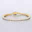 Pulsera de Diamante Creado en Laboratorio de 7.00 Quilates en Oro Amarillo de 14K