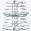 Pulsera de plata esterlina con esmeralda zambiana genuina de 3.24 quilates