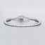 Bracelet de tennis en diamant cultivé en laboratoire de 5,10 carats en or blanc 14K
