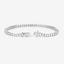 Bracelet de tennis en diamant cultivé en laboratoire de 5,10 carats en or blanc 14K