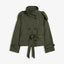 Abrigo Trench de Mujer con Botones y Cintura Ajustable